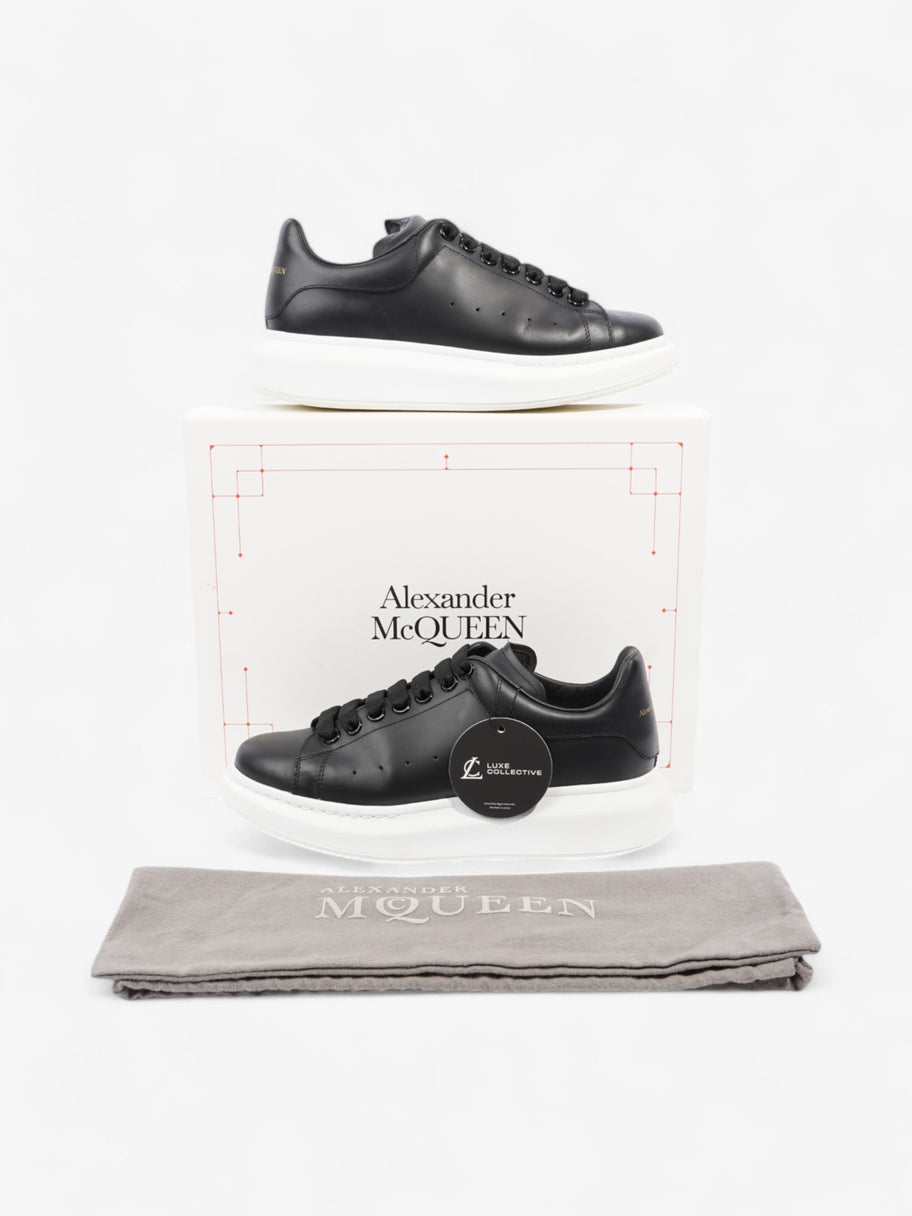 Alexander McQueen Oversized Sneakers Black Leather EU 38 UK 5 Image 10