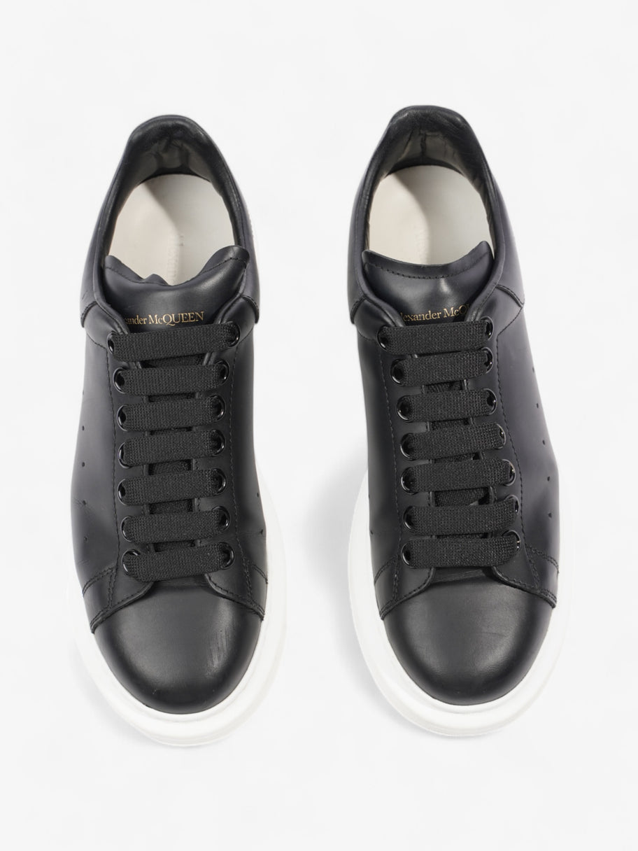 Alexander McQueen Oversized Sneakers Black Leather EU 38 UK 5 Image 8