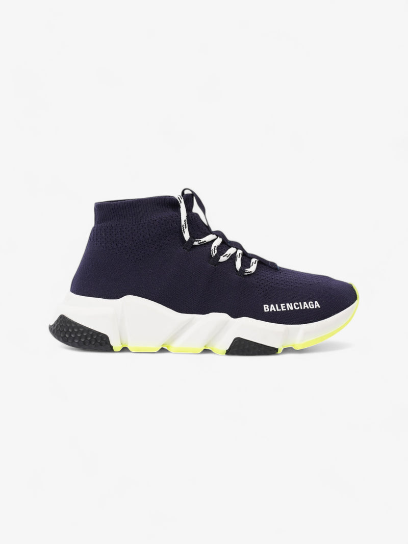  Balenciaga Speed Lace-Up Navy Blue / White Cotton EU 37 UK 4