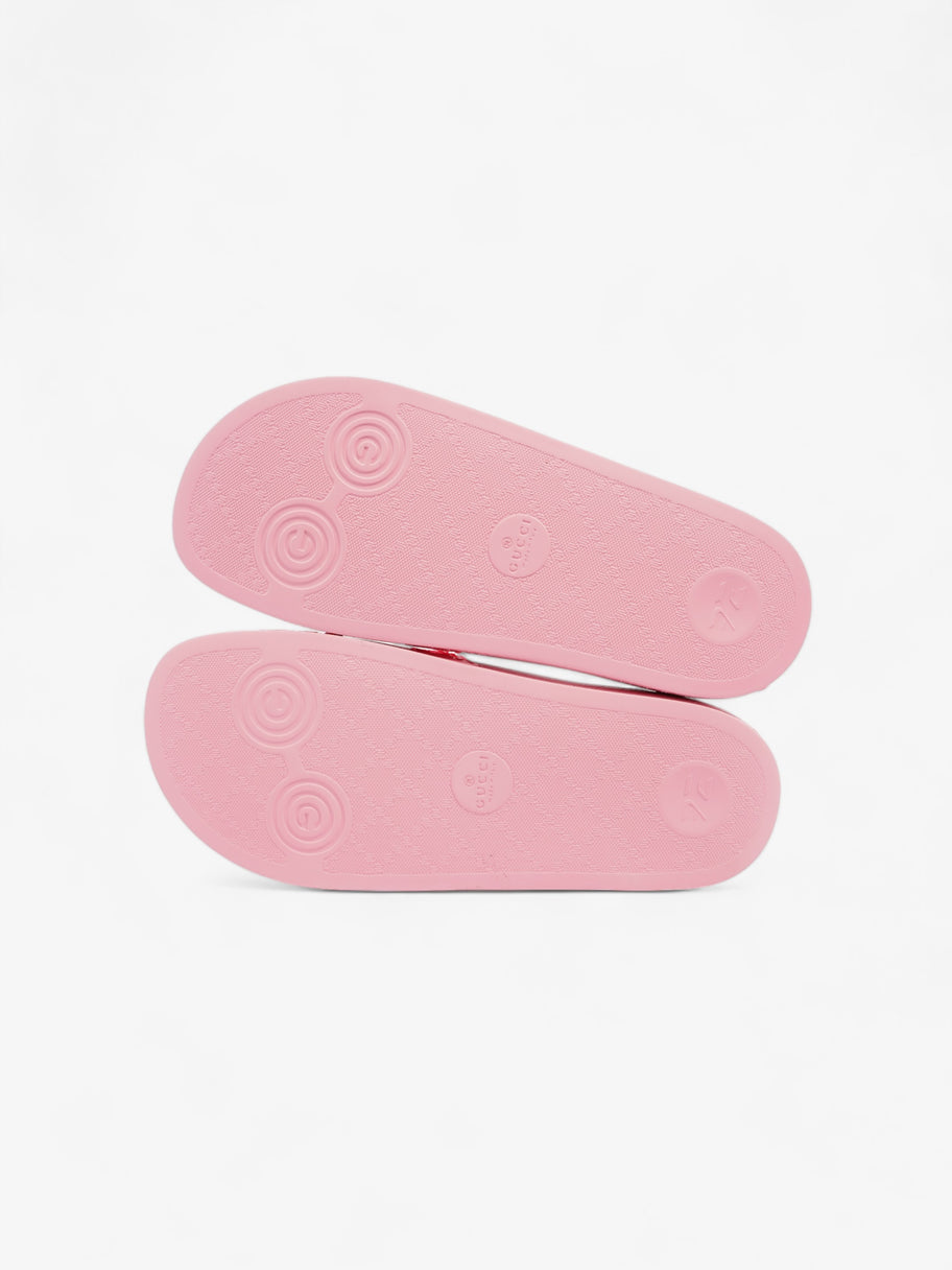 Gucci GG Slides Pink Rubber EU 38 UK 5 Image 7