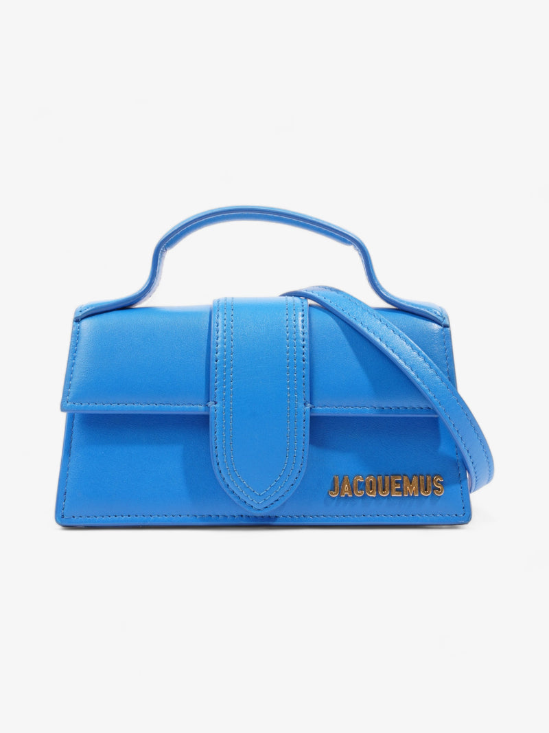  Jacquemus Le Bambino Blue Leather Mini