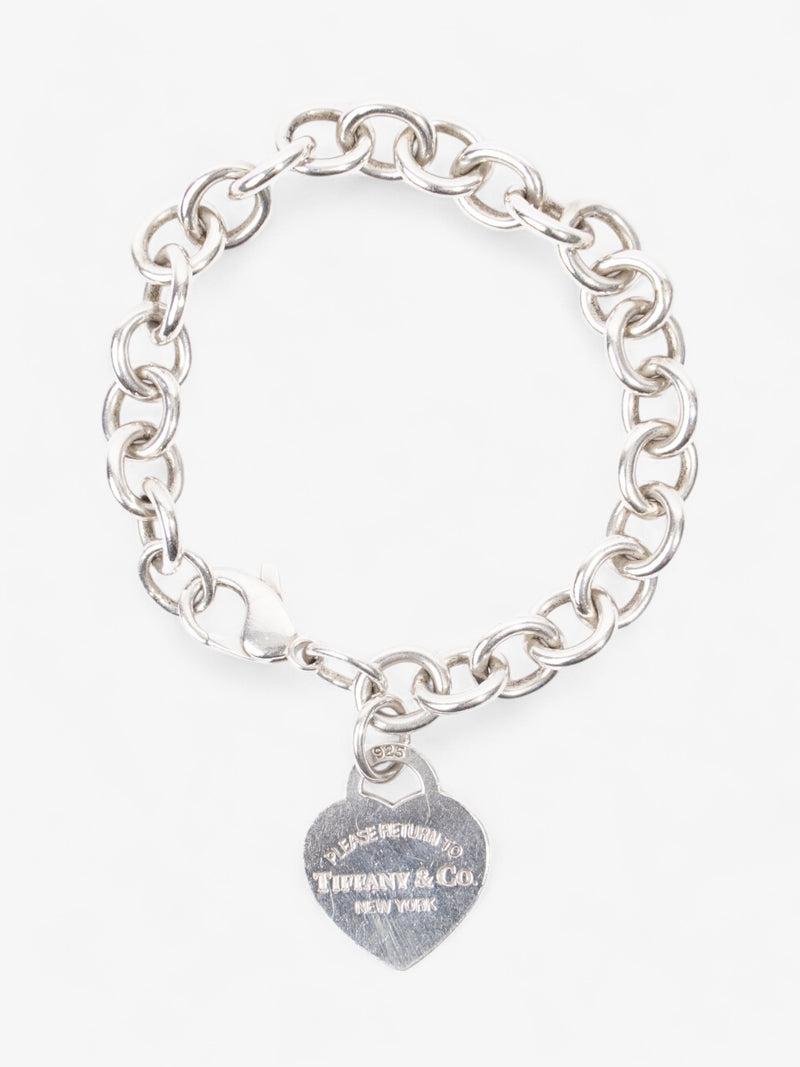  Tiffany and Co Return to Tiffany Heart Tag Bracelet Silver Silver Sterling