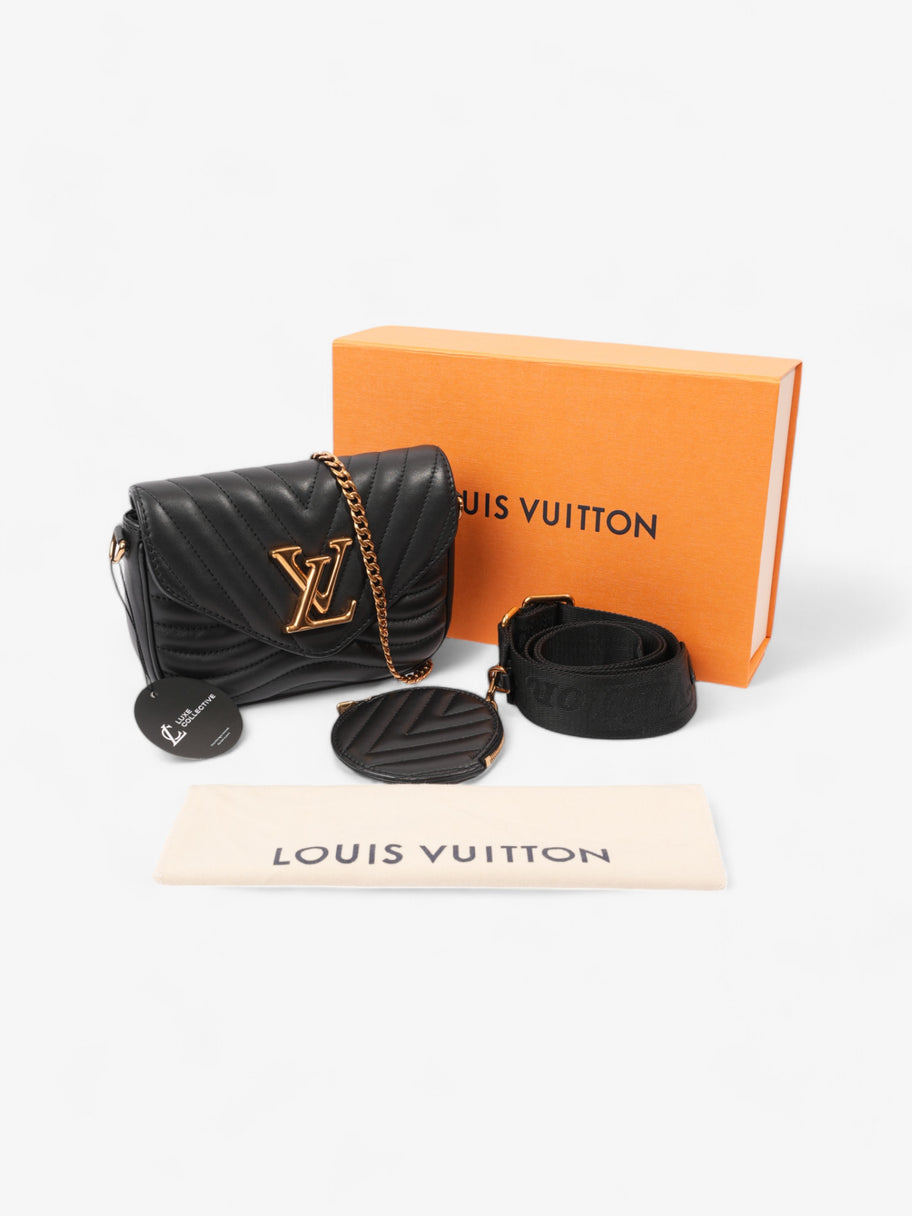 Louis Vuitton New Wave Multi-Pochette Black Leather Image 11