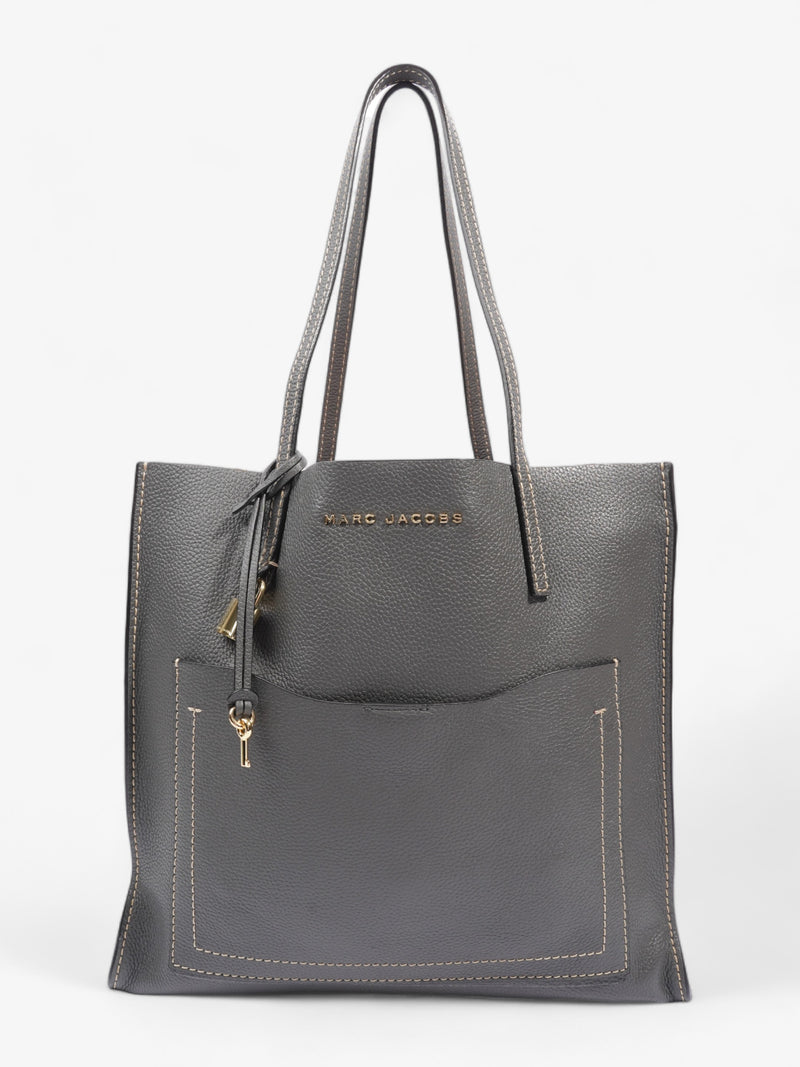  Grind T Tote Grey Leather Large