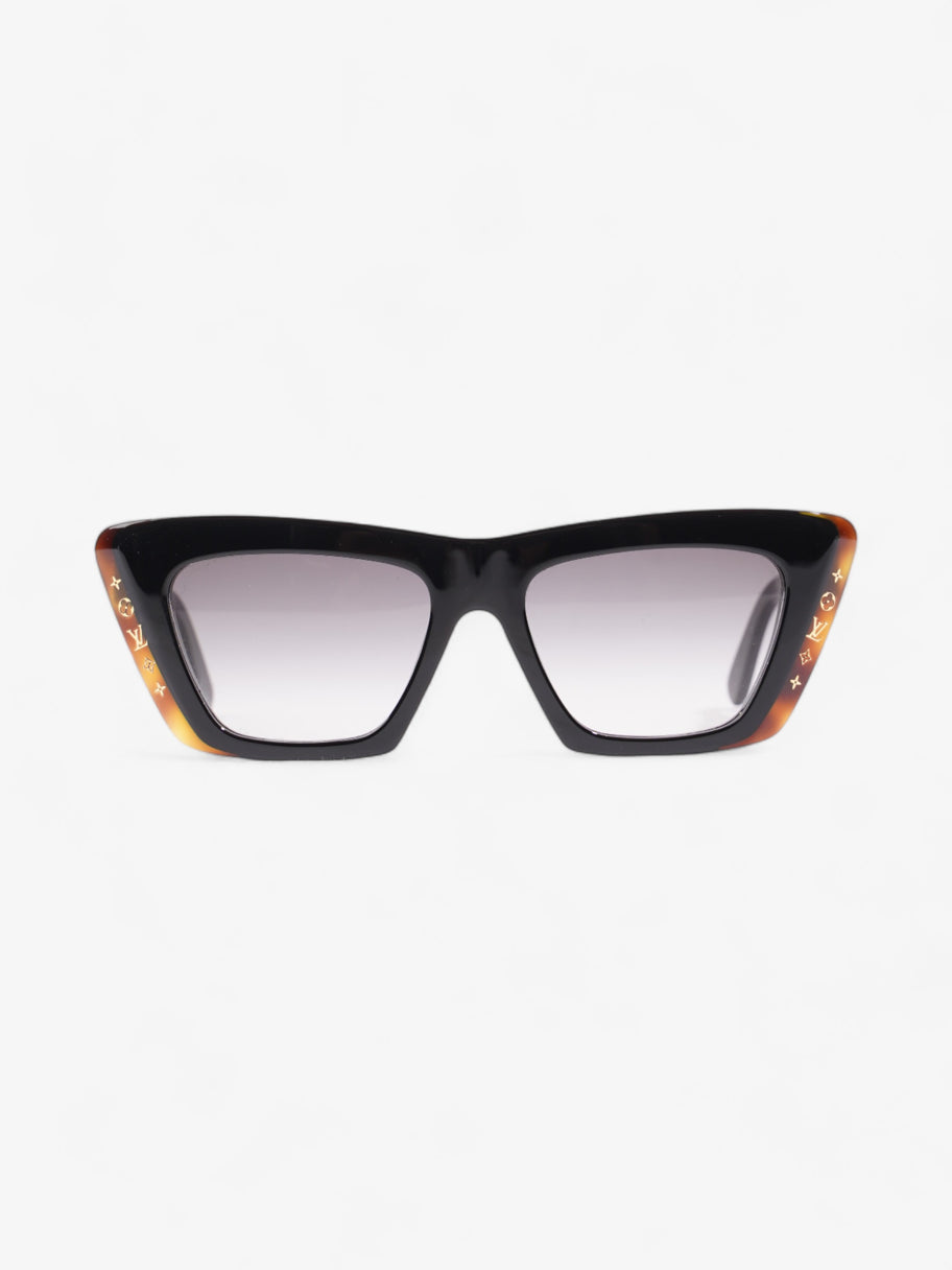 Louis Vuitton LV Moon Daily Cat-Eye Sunglasses Black / Tortoise Acetate Image 1