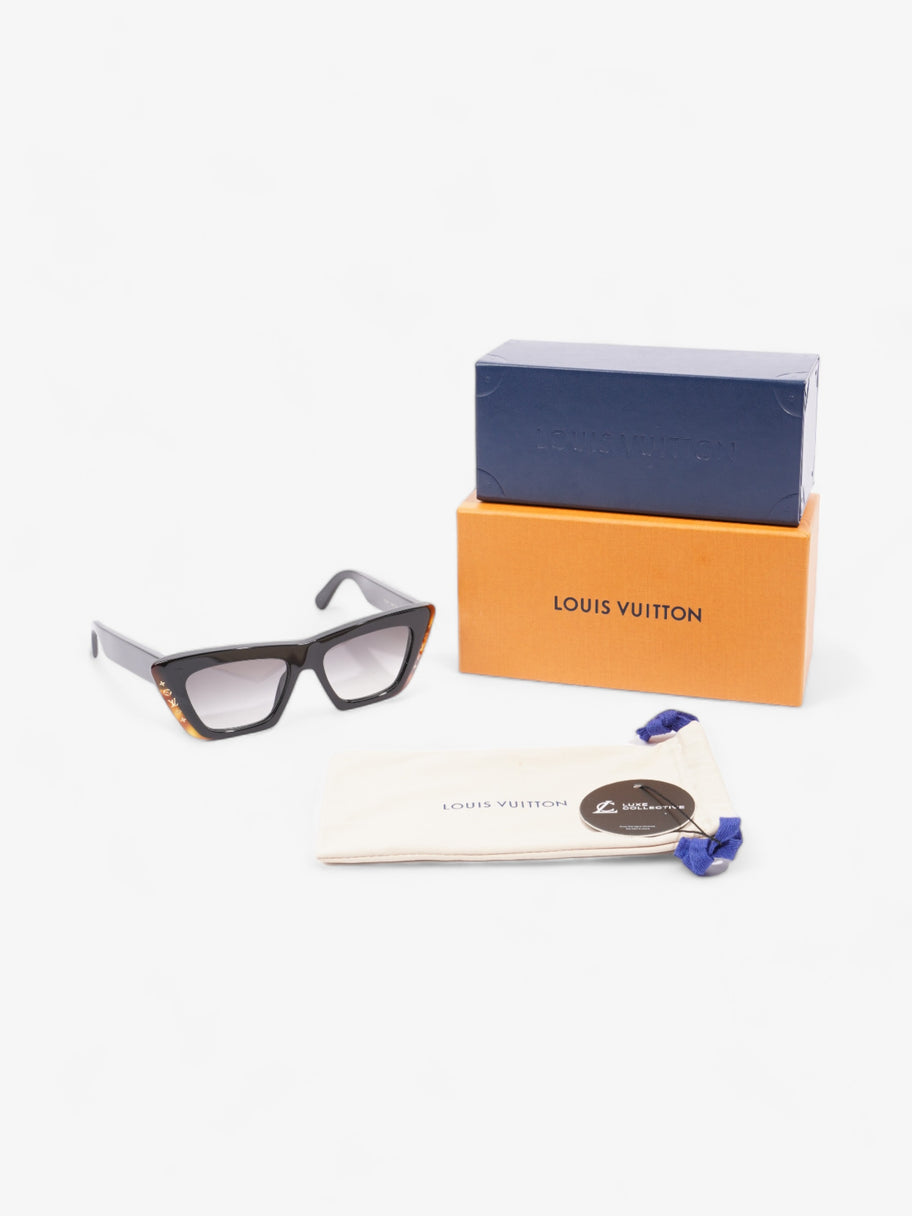 Louis Vuitton LV Moon Daily Cat-Eye Sunglasses Black / Tortoise Acetate Image 8