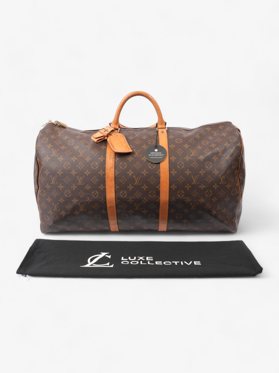 Louis Vuitton Keepall Monogram Coated Canvas 60 Image 10