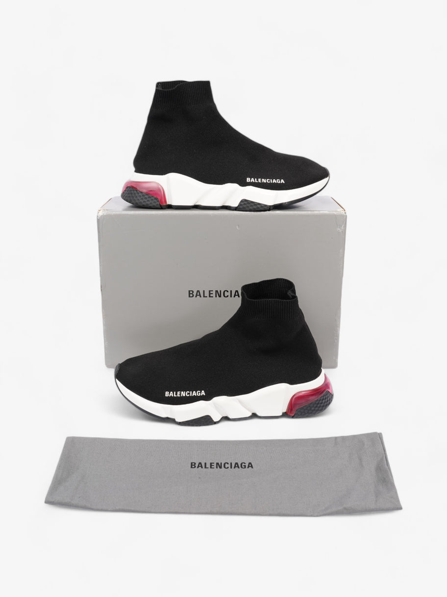 Balenciaga Speed Clear Sole Black / White Cotton EU 40 UK 7 Image 10