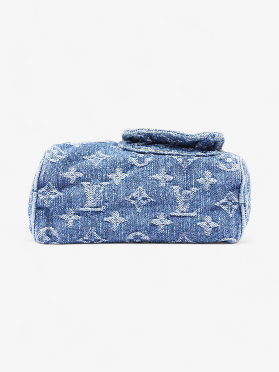 Louis Vuitton Speedy Blue Monogram Denim Nano Image 6