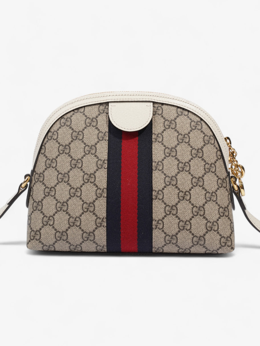 Gucci Ophidia GG Supreme / White Canvas Small Image 4