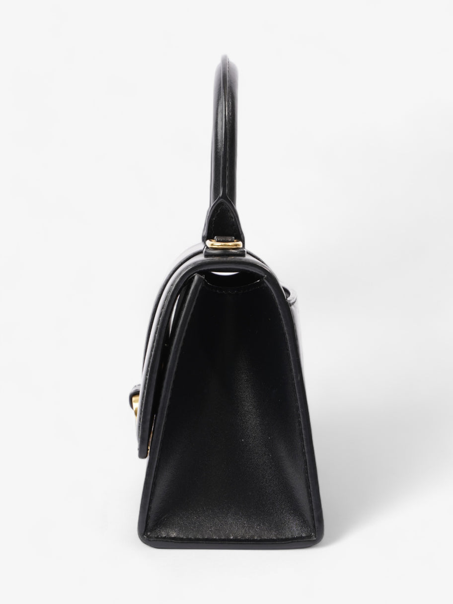 Balenciaga XS Hourglass Black Calfskin Leather Image 3