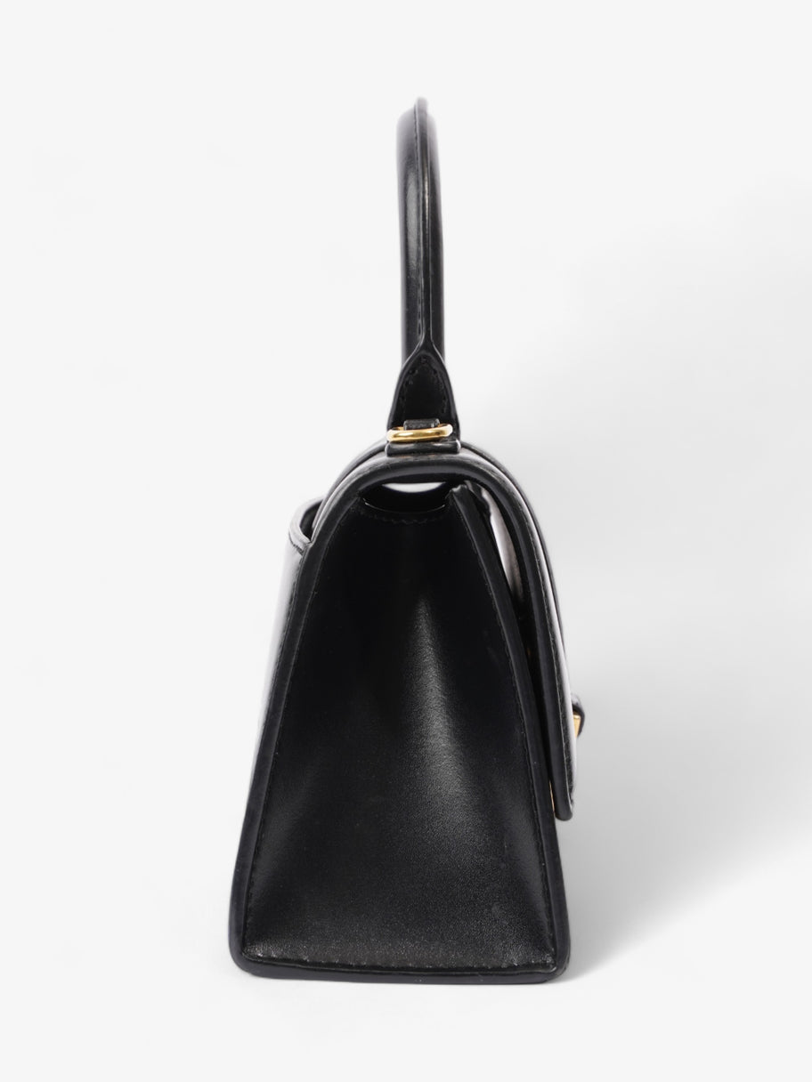 Balenciaga XS Hourglass Black Calfskin Leather Image 5