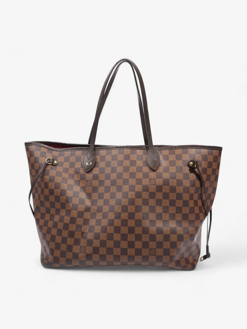  Louis Vuitton Neverfull Damier Ebene Coated Canvas GM