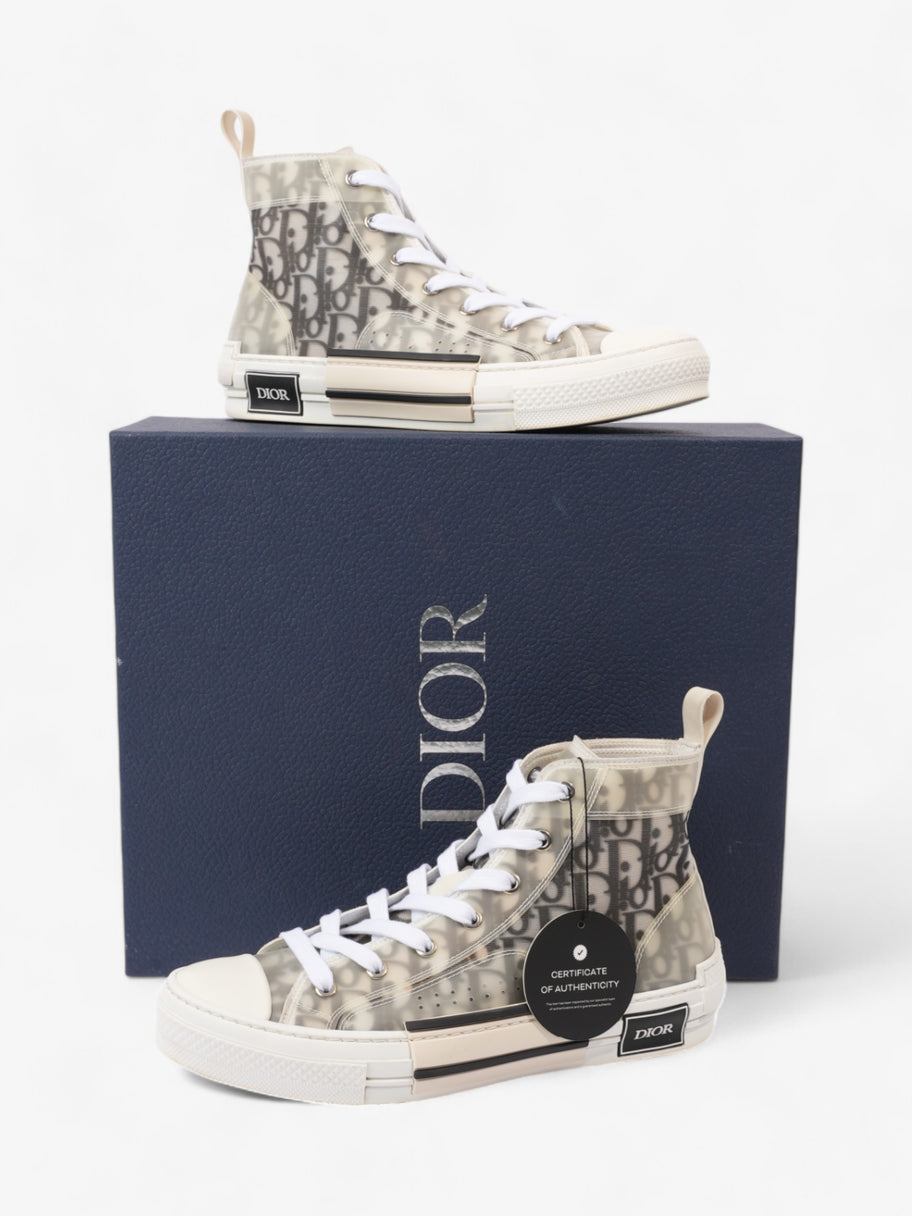 Christian Dior B23 High-tops Grey Oblique  / White Mesh EU 40 UK 7 Image 10