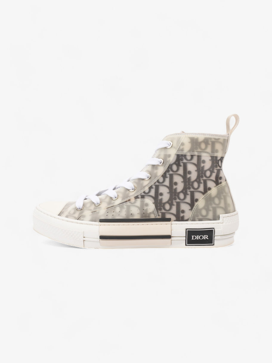 Christian Dior B23 High-tops Grey Oblique  / White Mesh EU 40 UK 7 Image 5