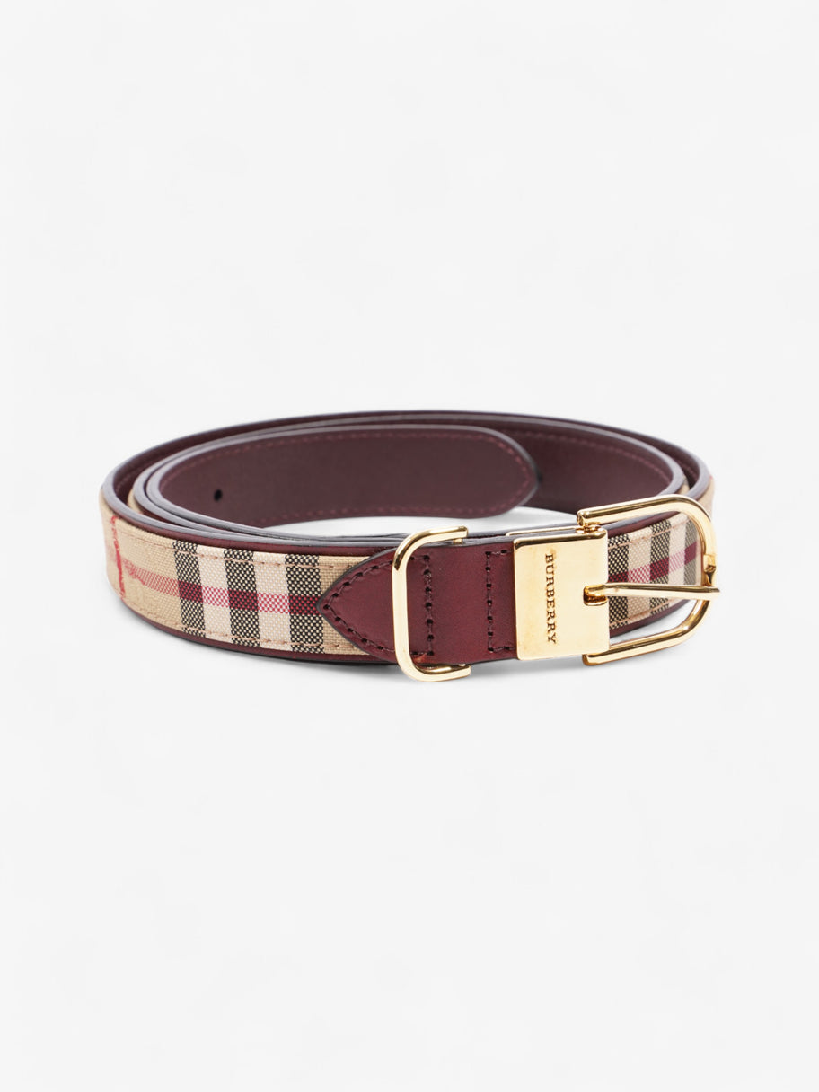 Burberry Belt Burberry Check 100cm 40