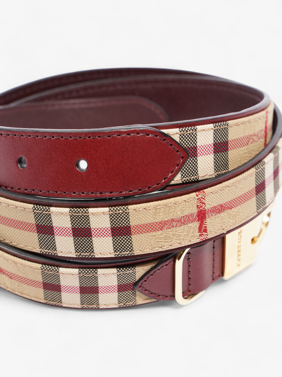 Burberry Belt Burberry Check 100cm 40