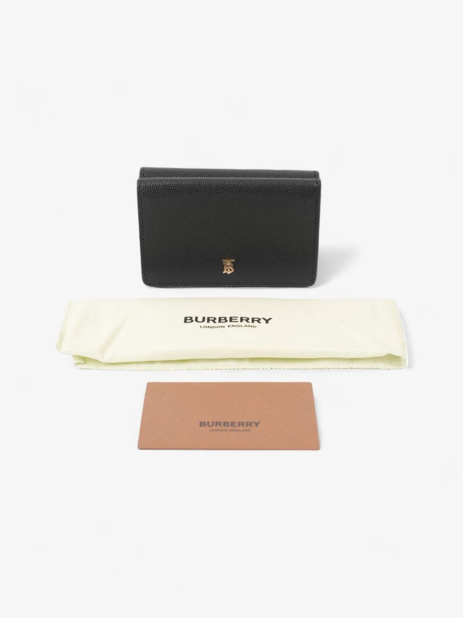 Burberry Lark TB Wallet Black Leather Luxe Collective