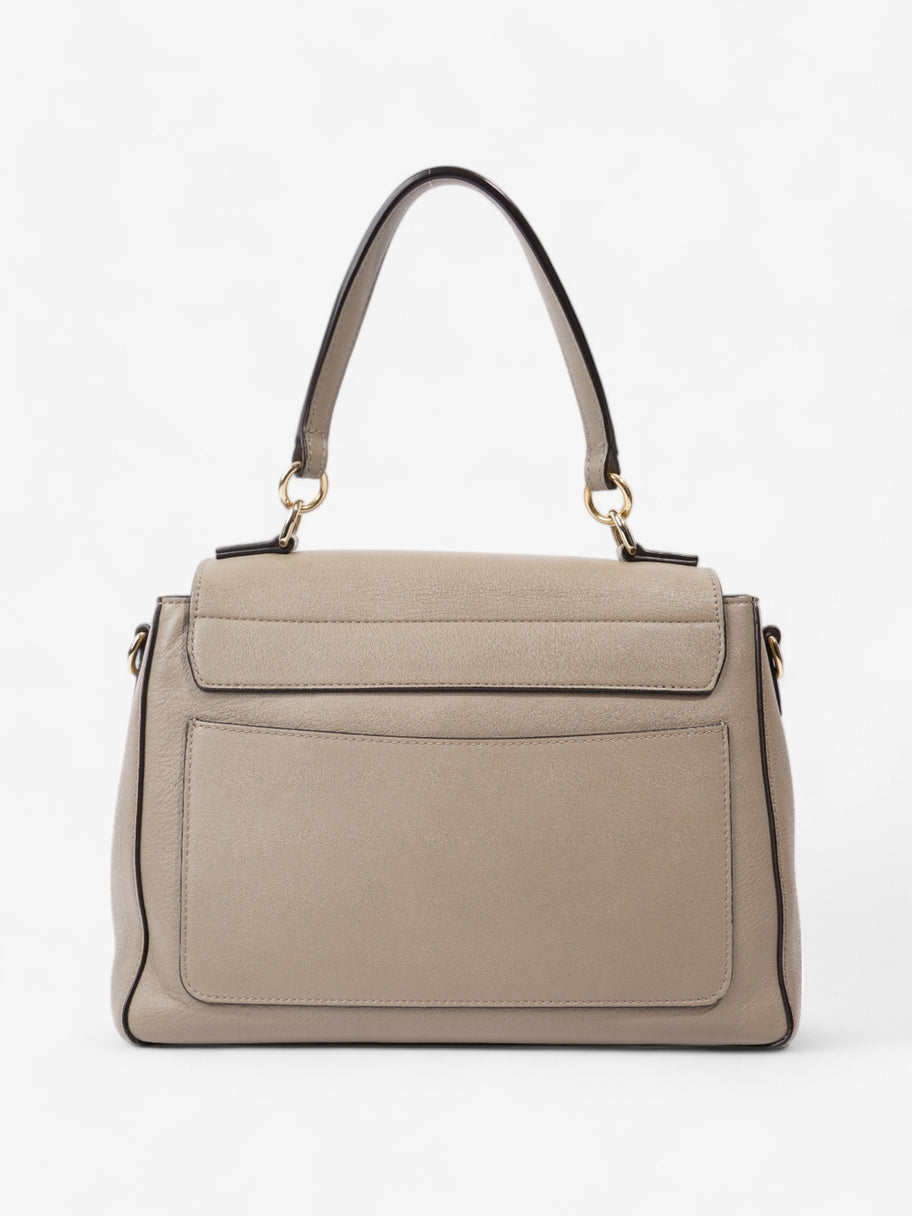 Chloe Faye Day Motty Grey Calfskin Leather Medium Image 4