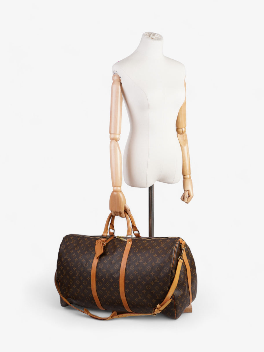 Louis Vuitton Keepall Bandouliere 60 Monogram Coated Canvas Image 2