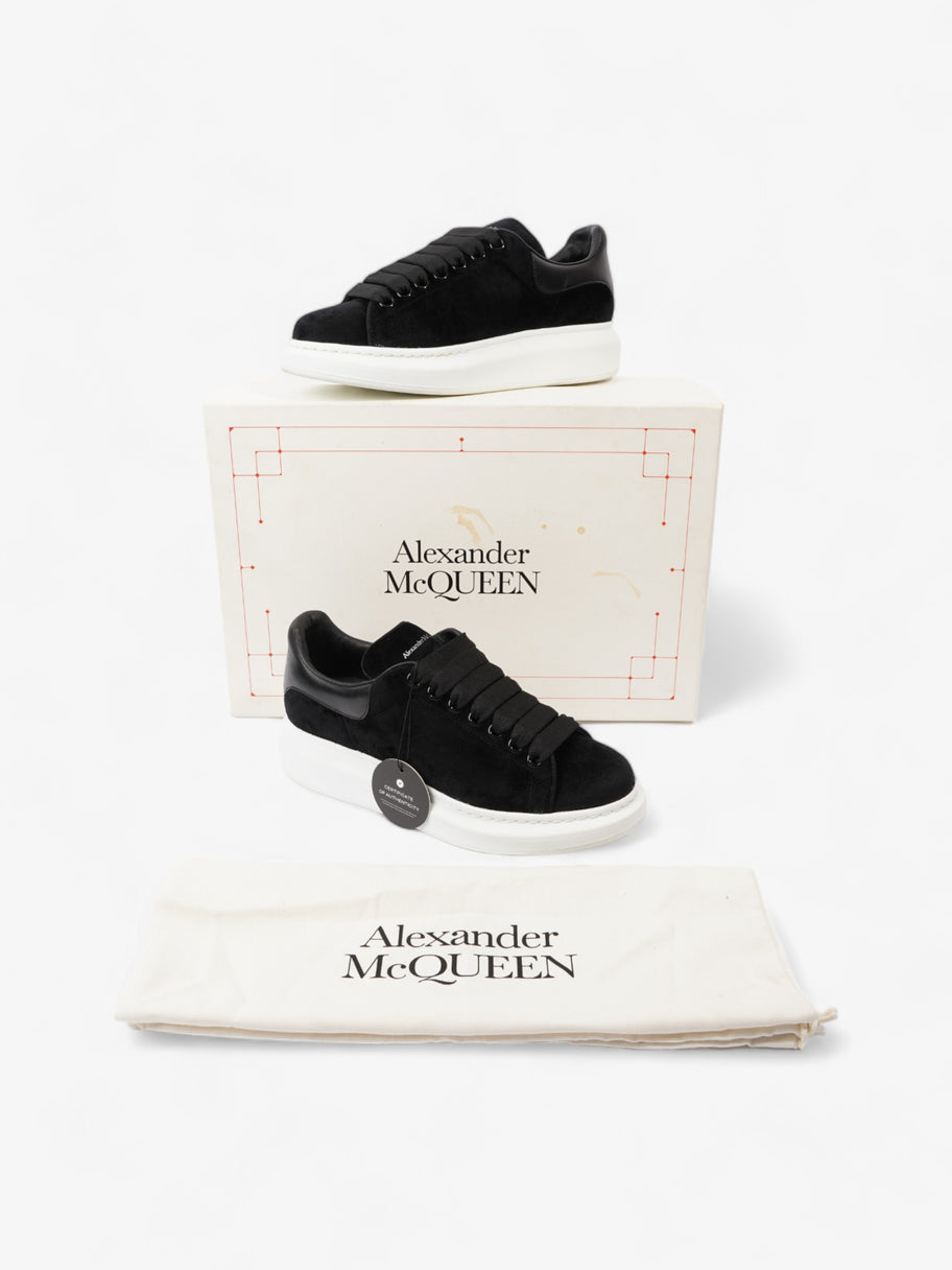 Alexander McQueen Oversized Sneakers Black Velvet EU 38.5 UK 5.5 Image 10