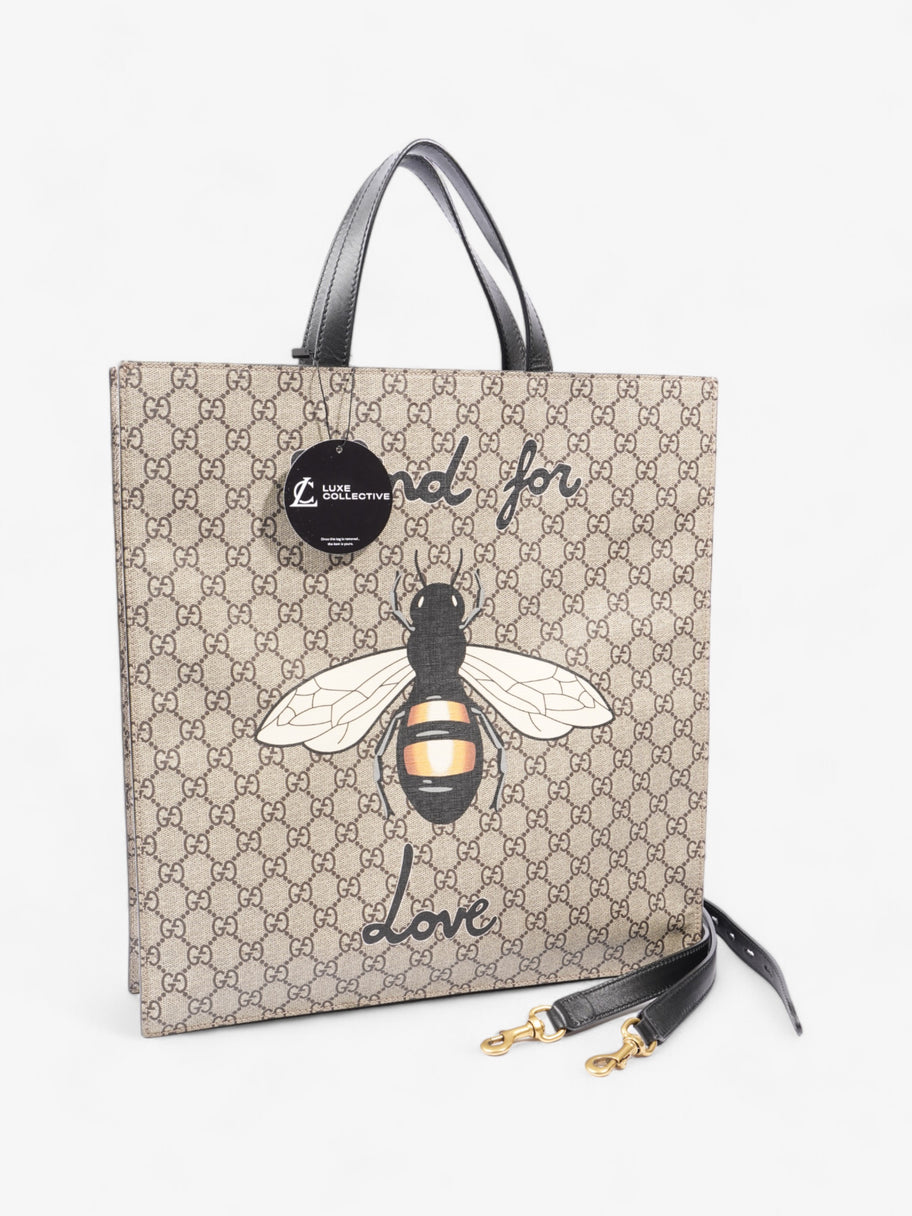 Gucci Blind For Love Beige And Ebony GG Supreme Coated Canvas Image 10