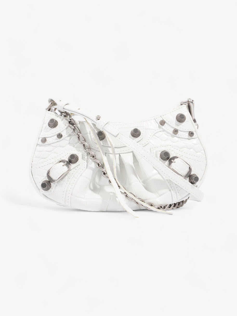 Balenciaga Le Cagole Mini White Leather Image 1