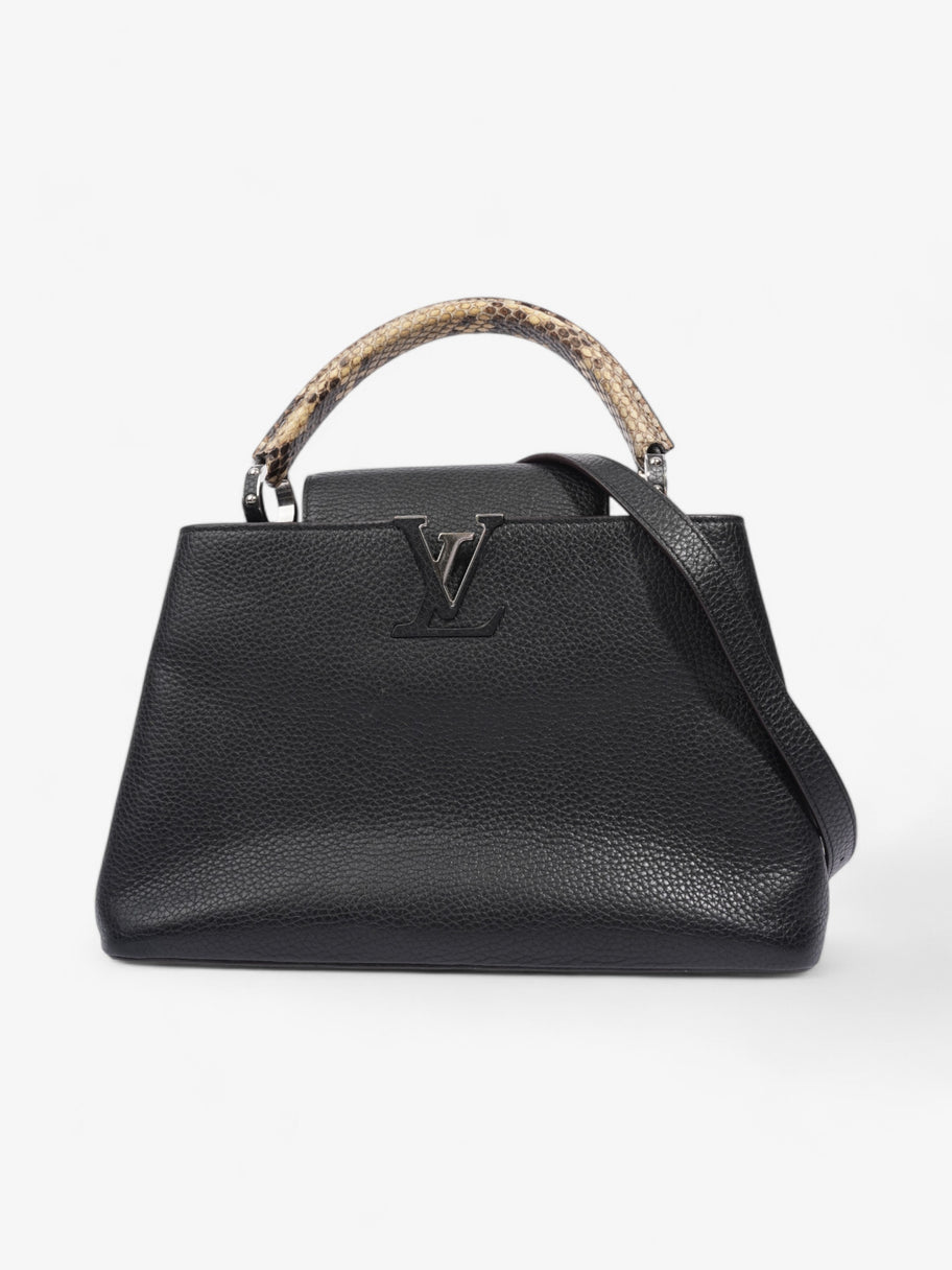 Louis Vuitton Capucines Black / Python Taurillon Leather MM Image 1