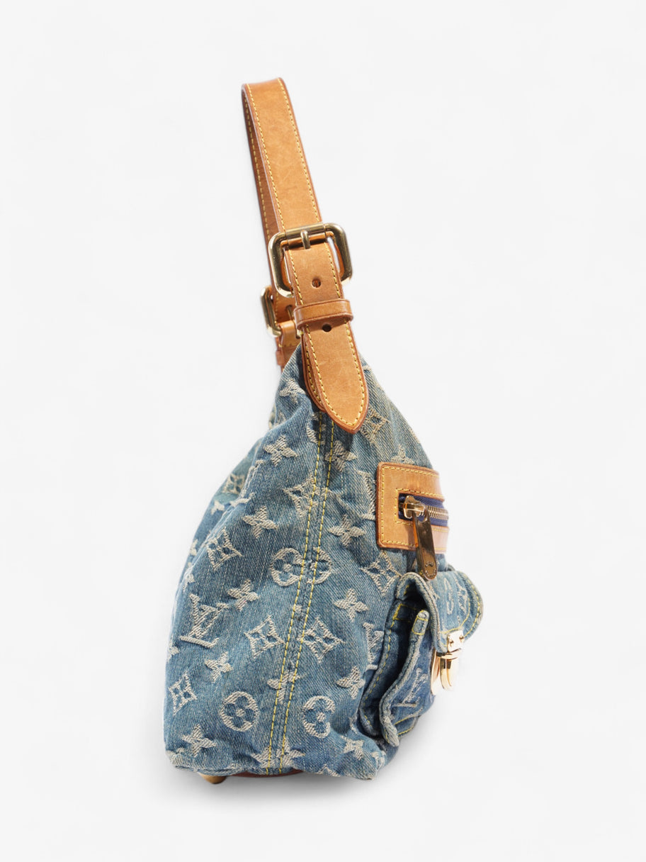 Louis Vuitton Baggy Blue Denim PM Image 5