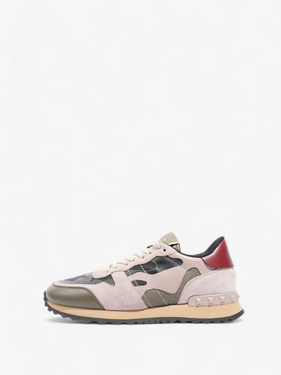 Valentino Rockrunner Sneakers  Army Green / Dusty Pink  Suede EU 37 UK 4 Image 5