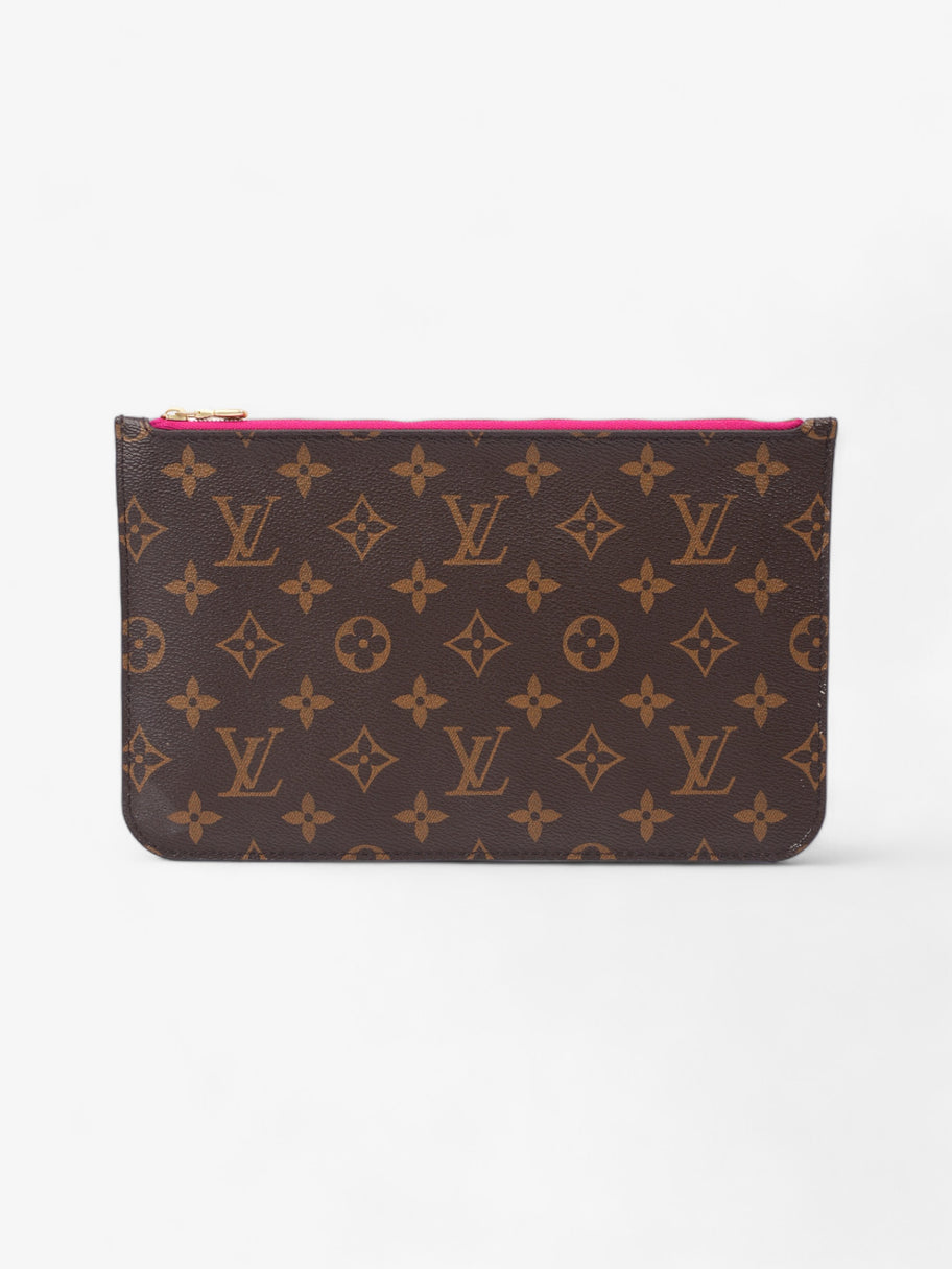 Louis Vuitton Neverful Pochette Monogram Coated Canvas Image 1