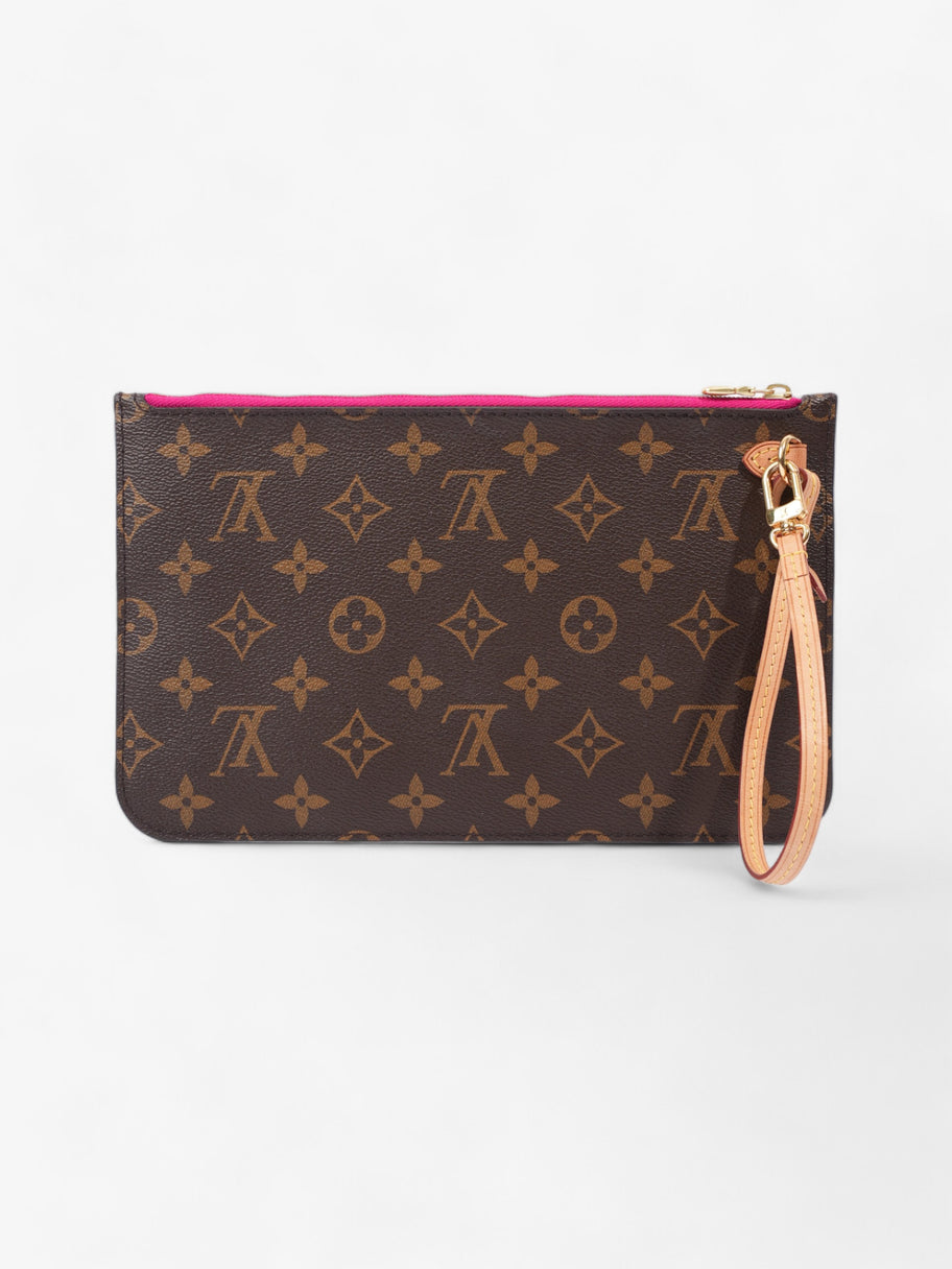 Louis Vuitton Neverful Pochette Monogram Coated Canvas Image 4