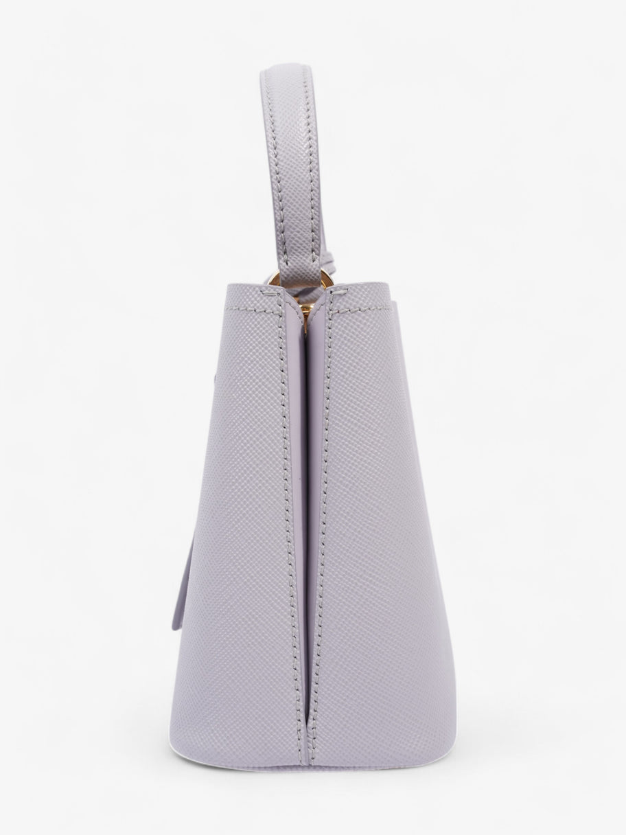 Prada Panier Lilac Saffiano Leather Small Image 3