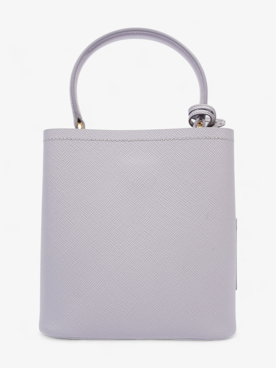 Prada Panier Lilac Saffiano Leather Small Image 4