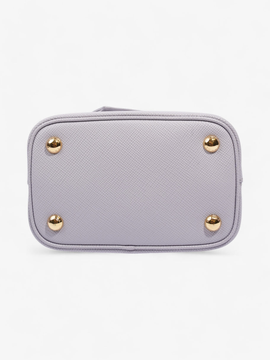 Prada Panier Lilac Saffiano Leather Small Image 6