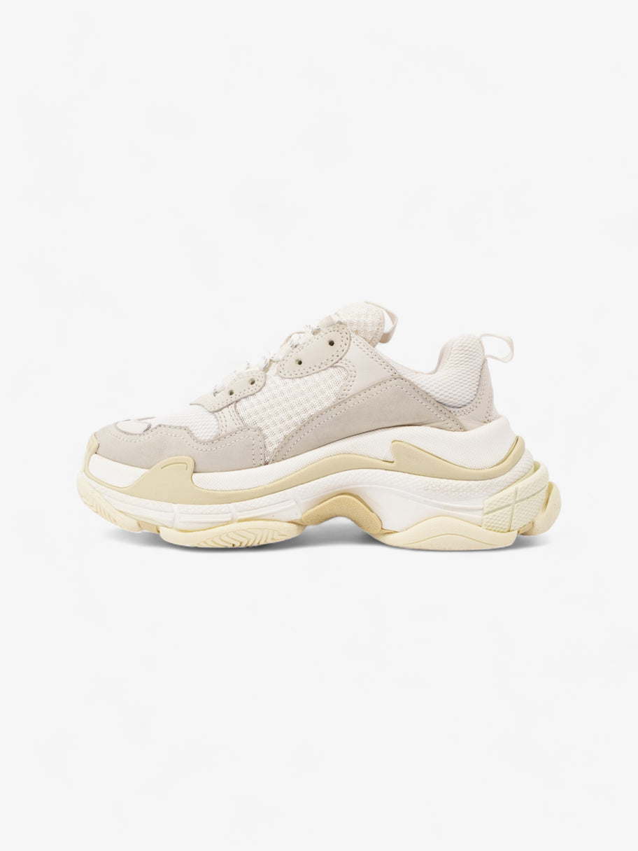 Balenciaga Triple S White / Cream Mesh EU 37 UK 4 Image 3