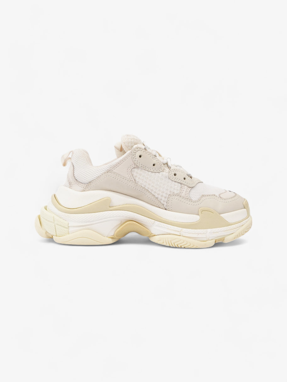 Balenciaga Triple S White / Cream Mesh EU 37 UK 4 Image 4