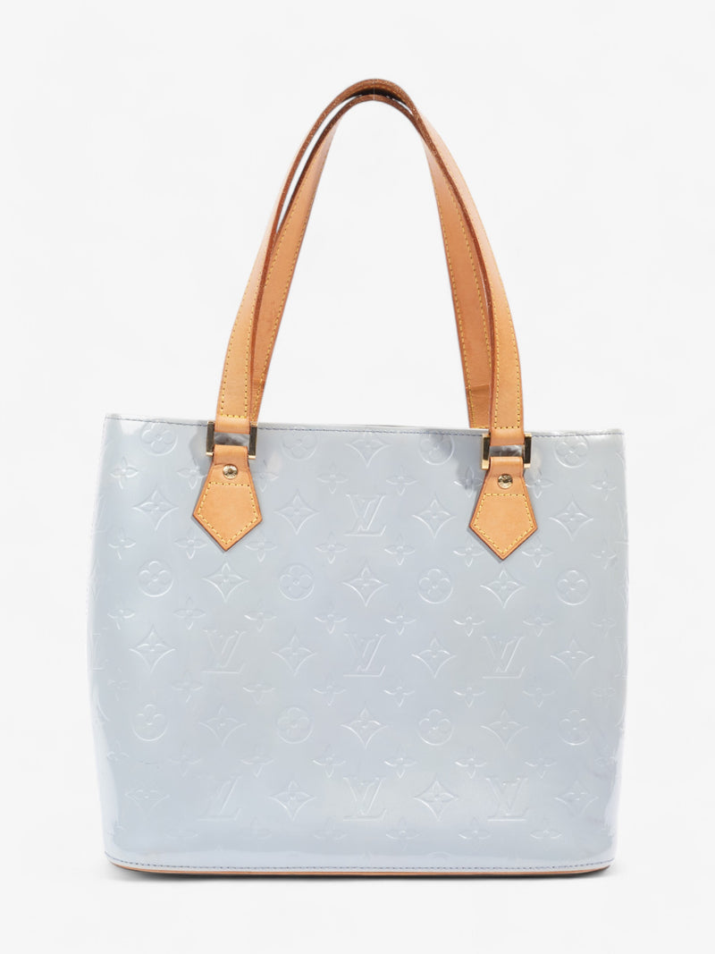  Louis Vuitton Houston Monogram Vernis / Pale Blue Vernis Leather