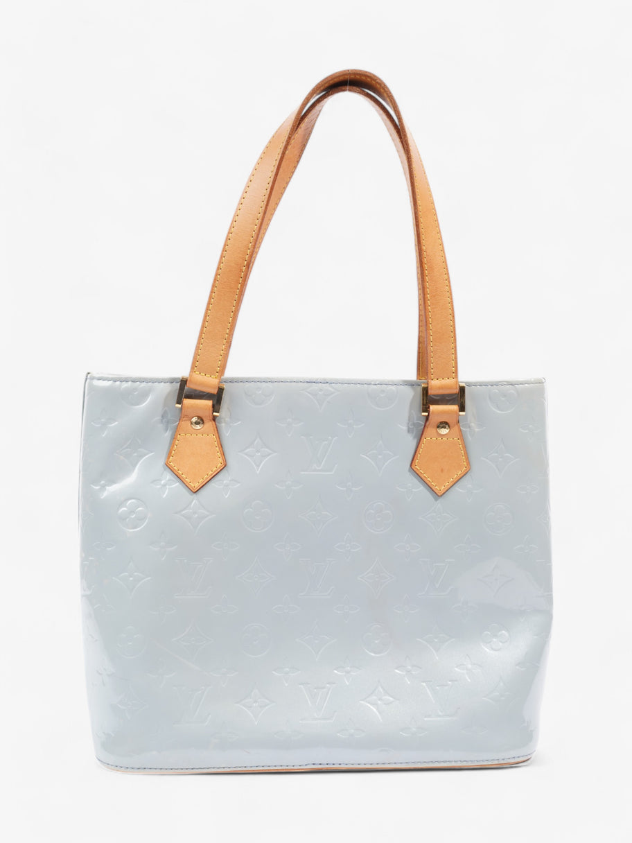 Louis Vuitton Houston Monogram Vernis / Pale Blue Vernis Leather Image 4