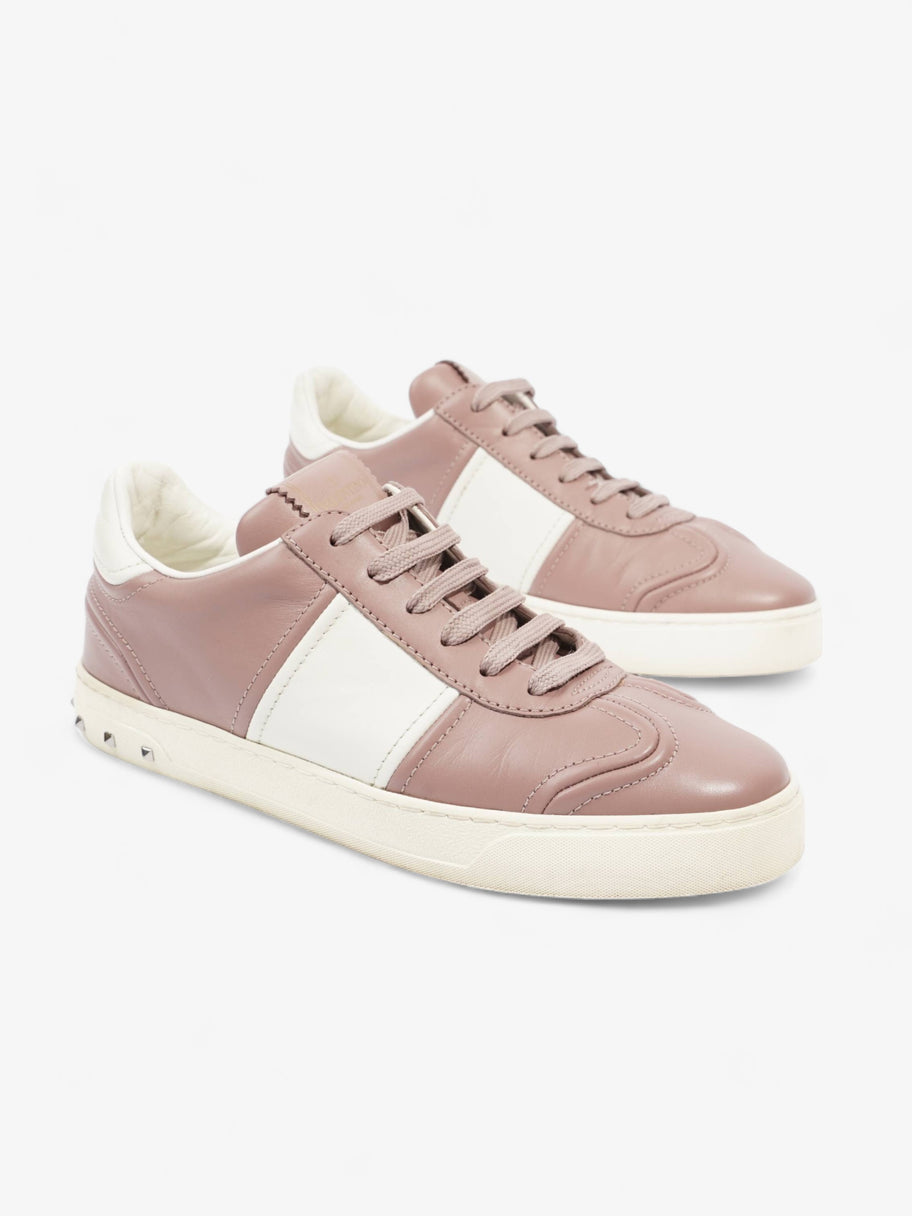 Flycrew Sneakers Nude White Leather EU 39 UK 6 Luxe Collective