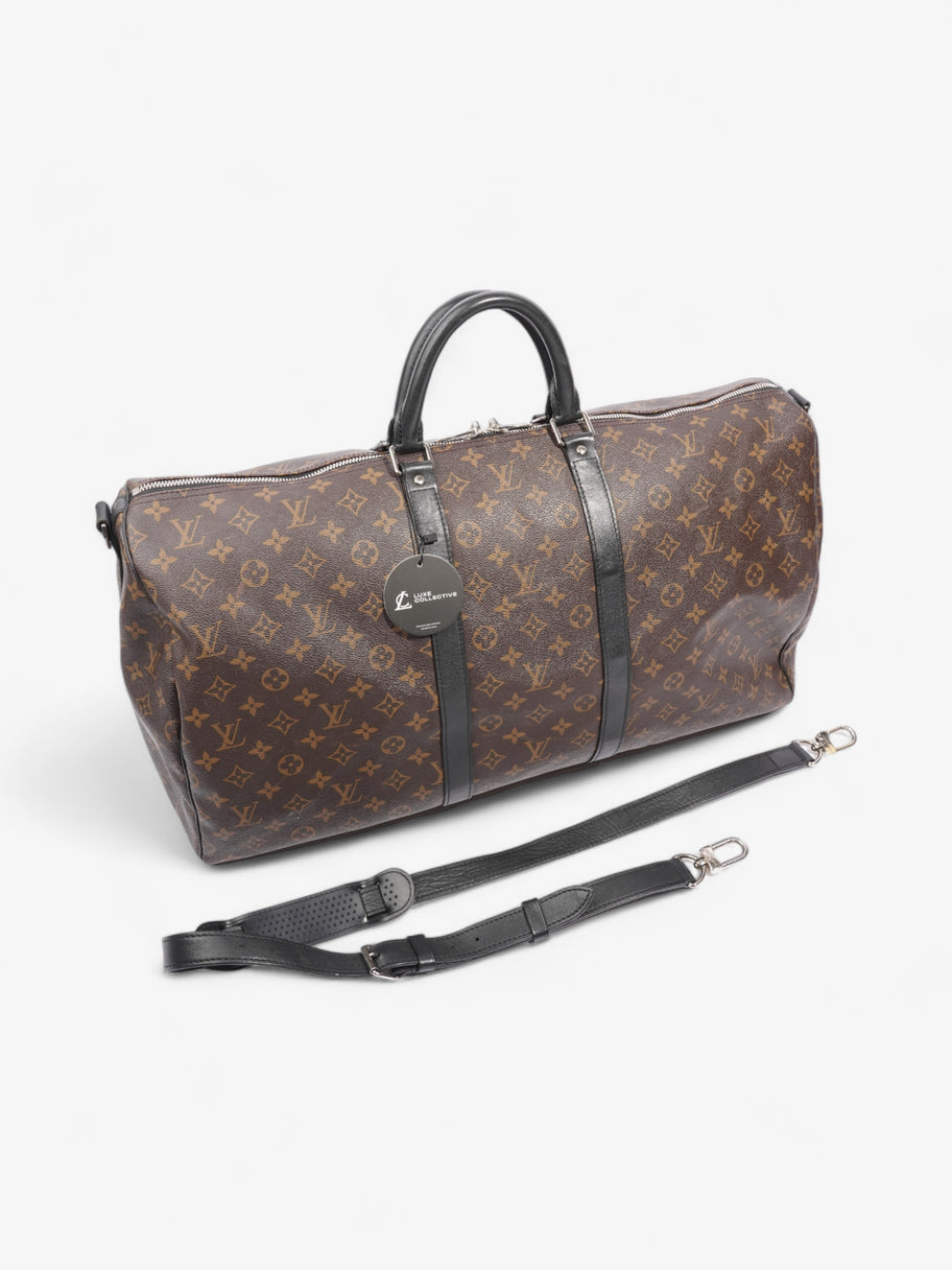 Louis Vuitton Keepall Bandoulière 55 Monogram Coated Canvas Image 9