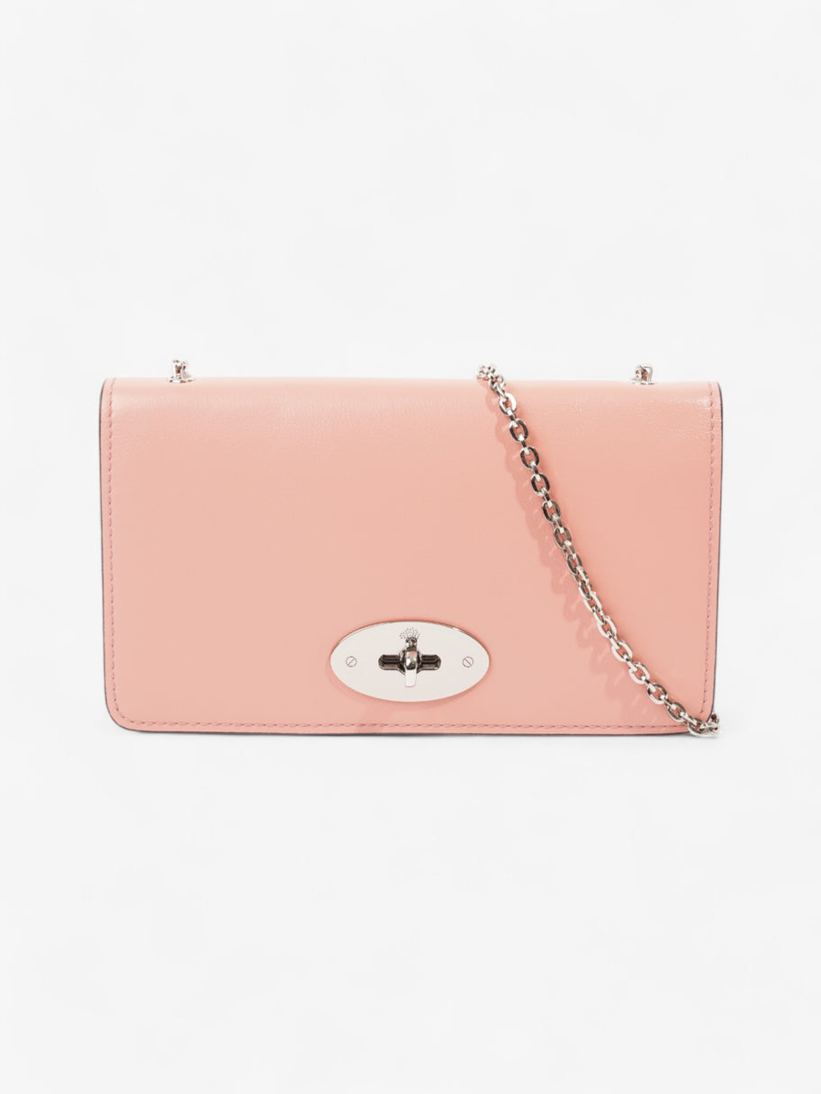 Mulberry Bayswater Clutch Light Pink Calfskin Leather Image 1