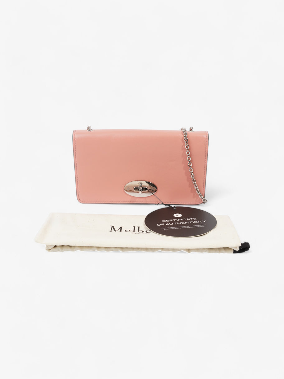 Mulberry Bayswater Clutch Light Pink Calfskin Leather Image 11