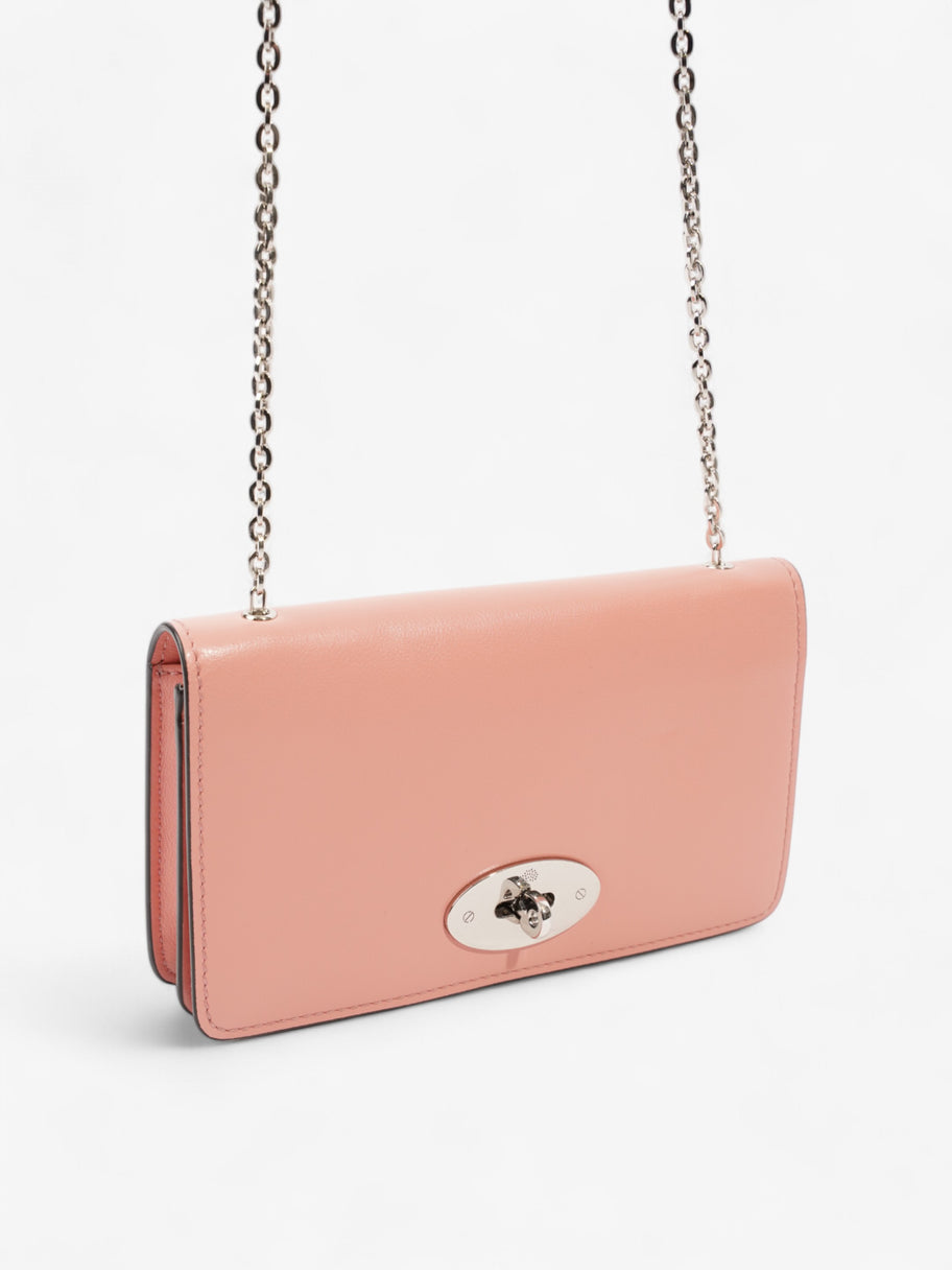 Mulberry Bayswater Clutch Light Pink Calfskin Leather Image 7