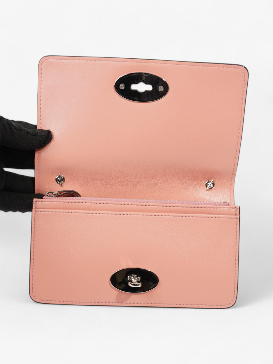 Mulberry Bayswater Clutch Light Pink Calfskin Leather Image 8