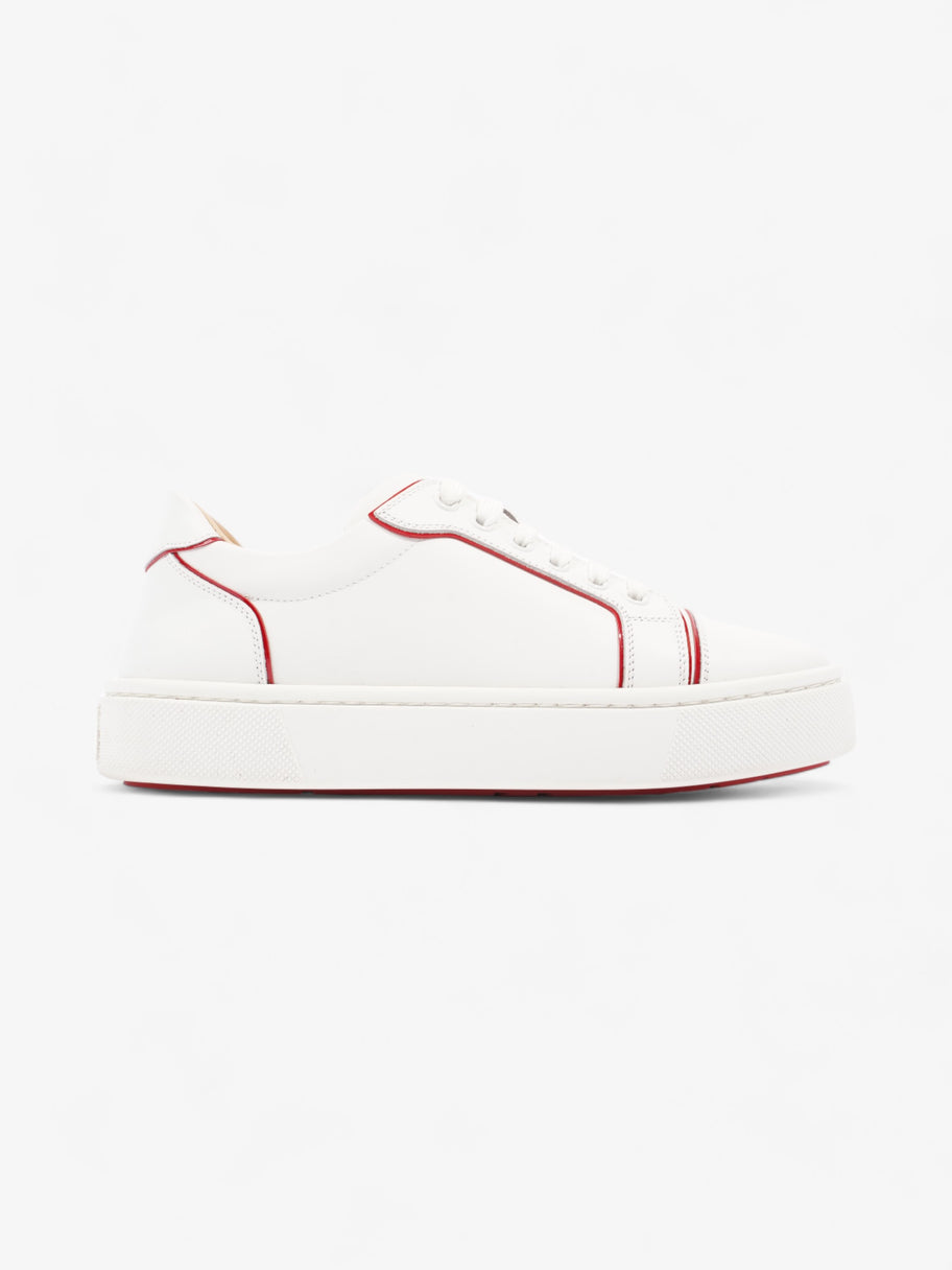 Vieirissima Flat Sneakers White / Red Leather EU 37.5 UK 4.5 Image 1