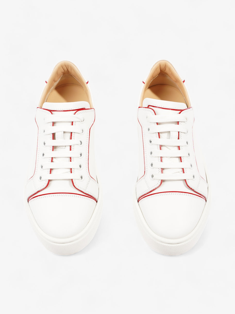 Vieirissima Flat Sneakers White / Red Leather EU 37.5 UK 4.5 Image 8