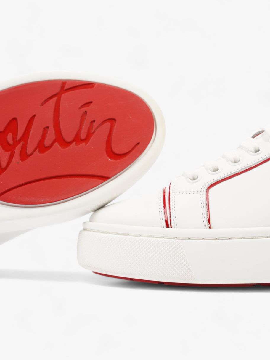 Vieirissima Flat Sneakers White / Red Leather EU 37.5 UK 4.5 Image 9