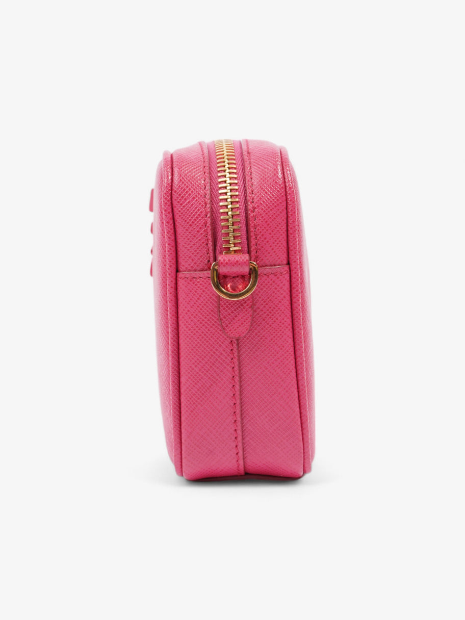 Prada Camera Bag Hot Pink Saffiano Leather Image 3