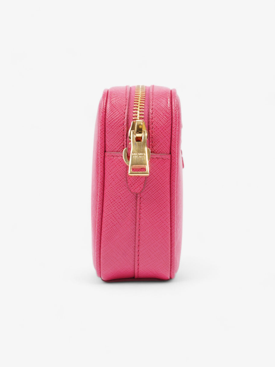 Prada Camera Bag Hot Pink Saffiano Leather Image 5